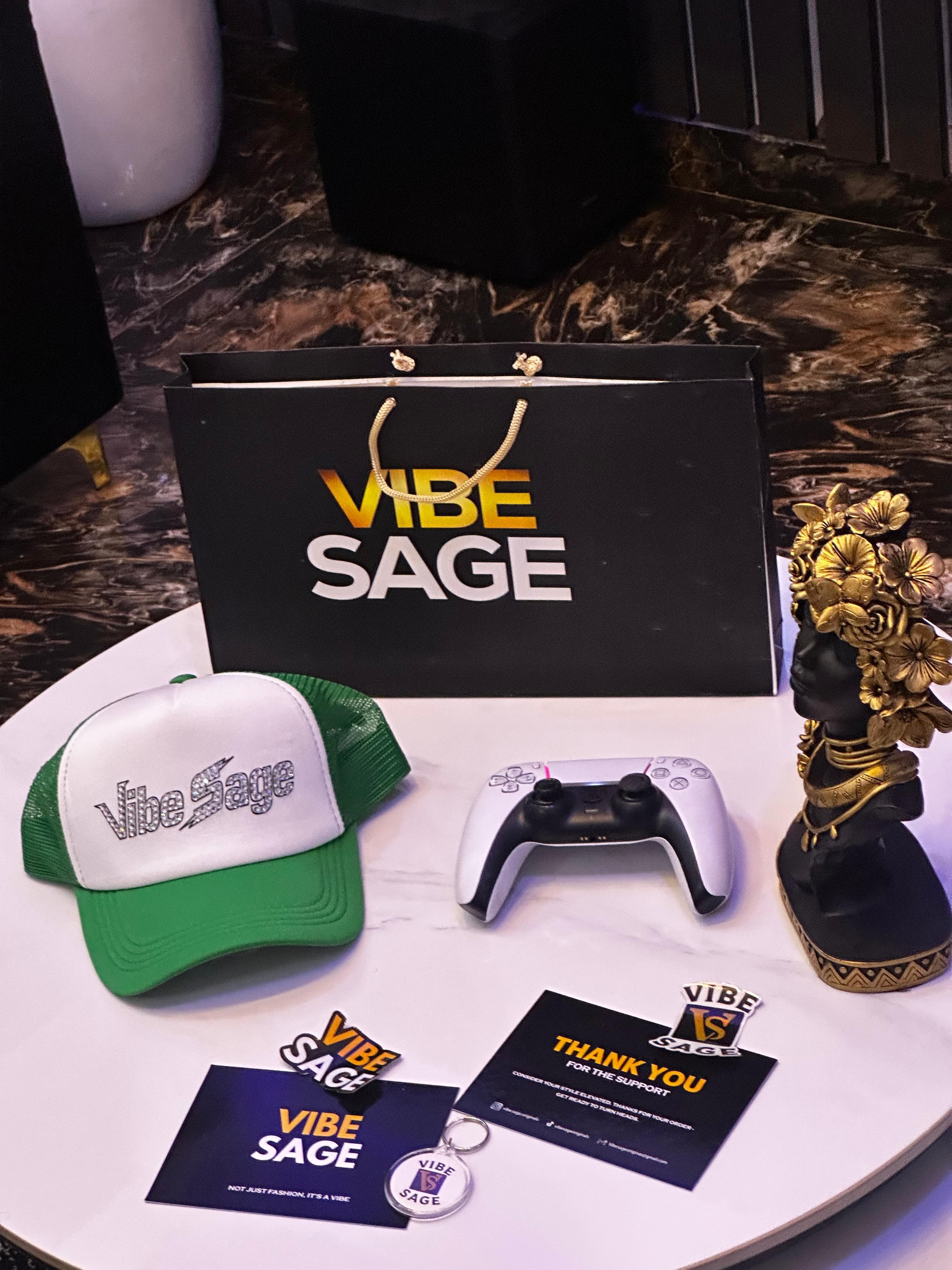 VIBE SAGE TRUCKER-HAT image 1