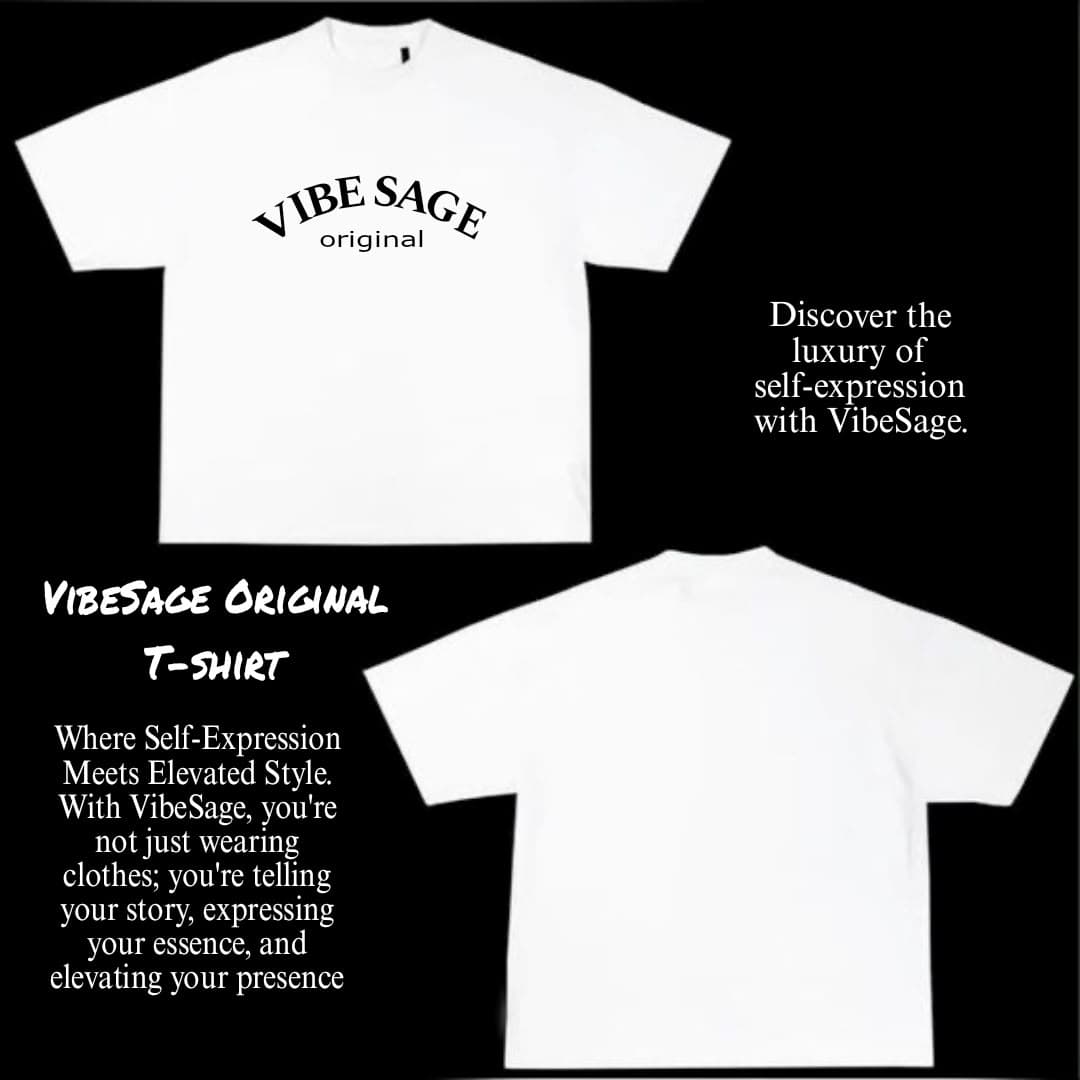 VIBESAGE ORIGINAL T-SHIRT image 1