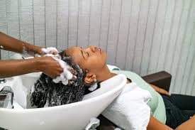 Hair washing image 1